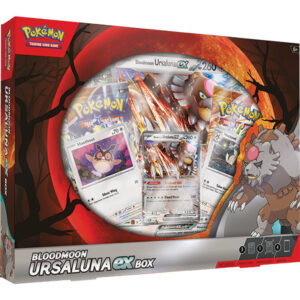 Pokémon Bloodmoon Ursaluna EX Box