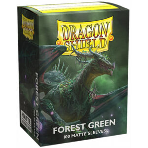 Dragon Shield Sleeves Standard Matte Forest Green