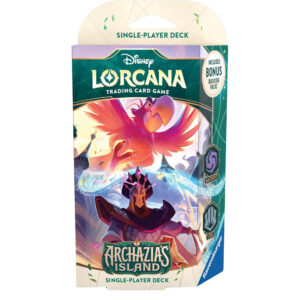 Disney Lorcana TCG Archazia's Island Starter Deck Amethyst/Steel