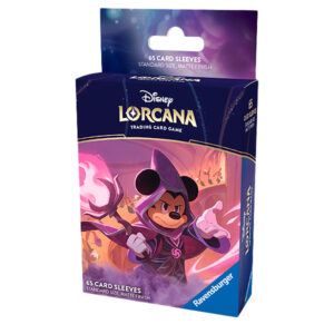 Ravensburger Card Sleeves Disney Lorcana Reign Of Jafar Mickey Mouse Wayward Sorcerer