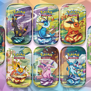 Pokémon Scarlet & Violet 8.5 Prismatic Evolutions Mini Tin