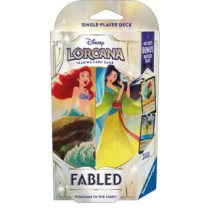 Disney Lorcana TCG Fabled Starter Deck Amber/Sapphire