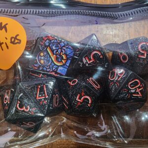 Botch Dice 7-Die Set Dark Deities