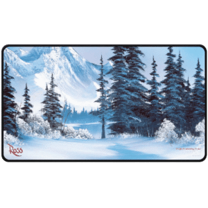 Ultra Pro Playmat Bob Ross Winter Paradise Stitched