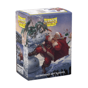 Dragon Shield Sleeves Art Brushed Christmas Dragon 2025