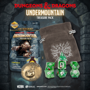 Sirius Dice Dungeons & Dragons Undermountain Treasure Pack