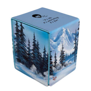 Ultra Pro Alcove Flip Box Bob Ross Winter Paradise