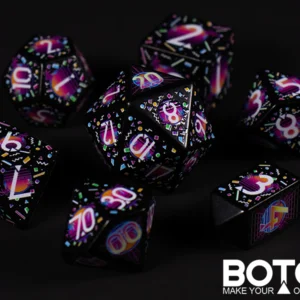 Botch Dice 7-Die Set Synth Nights