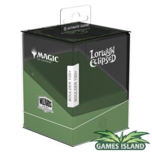 Ultimate Guard Boulder Deck Case 100+ MTG Lorwyn Eclipsed Black/Green
