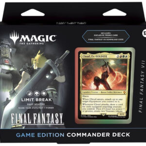 Magic The Gathering Final Fantasy Commander Deck Game Edition FFVII