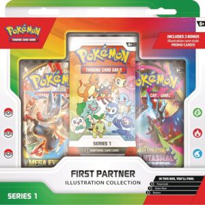 Pokémon First Partner Illustration Collection Series 1