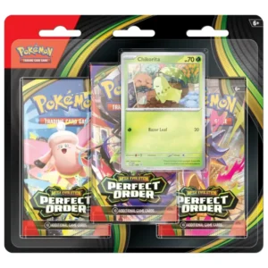 Pokémon Mega Evolution 03 Perfect Order 3-Booster Blister