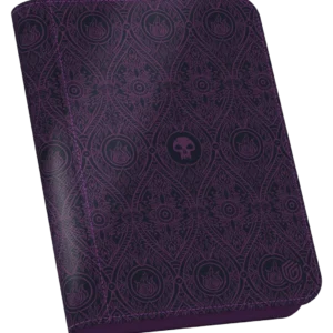 Ultimate Guard Quadrow Zipfolio Xenoskin 8-Pocket MTG Avatar The Last Airbender Black Mana