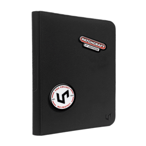 Ultra Pro Binder Patchcraft 9-Pocket Zippered Premium Pro Black