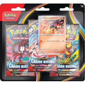 Pokémon Mega Evolution 04 Chaos Rising 3-Booster Blister