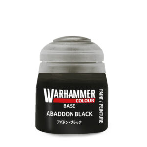 Warhammer Colour Base Abaddon Black