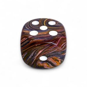 Chessex 50mm D6 Festive Mosaic/White