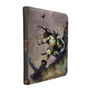 Ultra Pro 9-Pocket Zippered PRO Binder Artist Spotlight Frank Frazetta Warrior With Ball And Chain