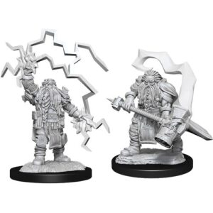 Dungeons & Dragons Nolzur’s Marvelous Miniatures W14 Dwarf Cleric (Unpainted)
