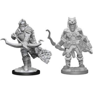Dungeons & Dragons Nolzur’s Marvelous Miniatures W14 Firbolg Ranger (Unpainted)