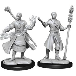 Dungeons & Dragons Nolzur’s Marvelous Miniatures W14 Half-Elf Wizard (Unpainted)