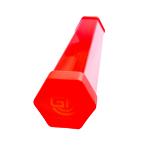 GameHead Playmat HexTube Red