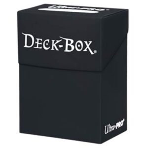 Ultra Pro 80+ Deck Box Solid Black