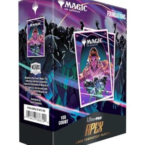 Ultra Pro Deck Protectors MTG Fou dations vDark 100 Count