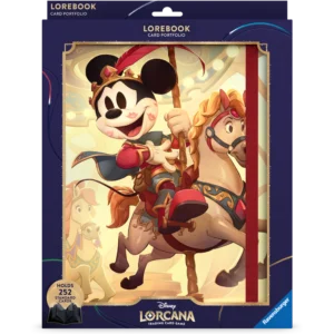 Ravensburger Portfolio Disney Lorcana Lorebook Mickey Mouse And Minnie Mouse