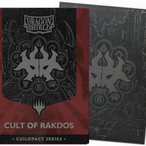 Dragon Shield Sleeves Standard DUAL Matte MTG Guildpact Series Cult Of Rakdos