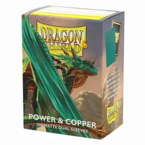 Dragon Shield Sleeves Standard DUAL Matte Power & Copper