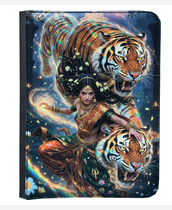 Maggot Labs 9-Pocket 360 Zippered Binder Vajra The Jasmine Tigress