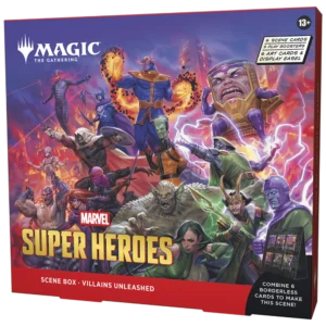 Magic The Gathering Marvel Super Heroes Scene Box